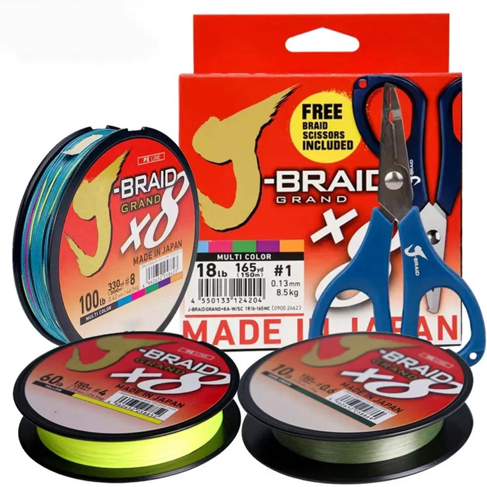 DAIWA J-BRAID GRAND 8-Strand Fishing Line - 300m